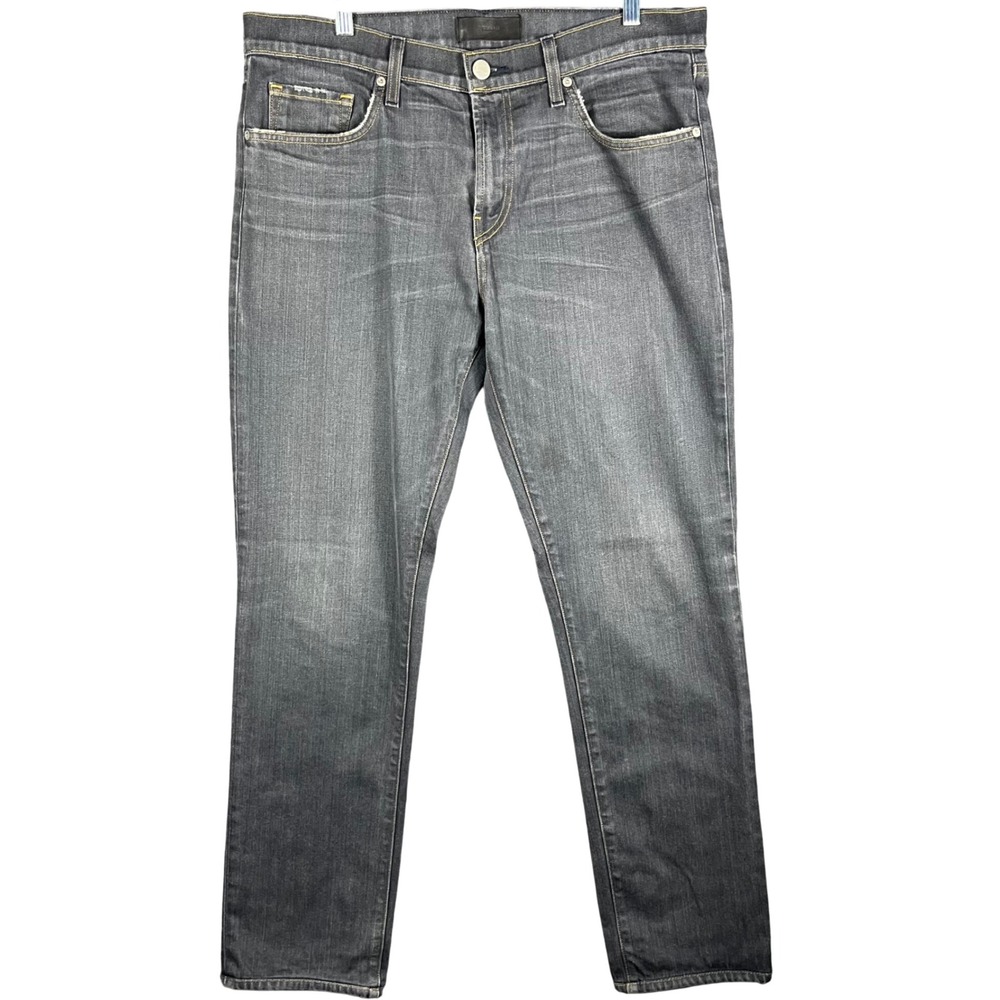 J Brand Tyler Jeans Mens 36 Keene Gray Slim Straight 140239E452 Made in USA